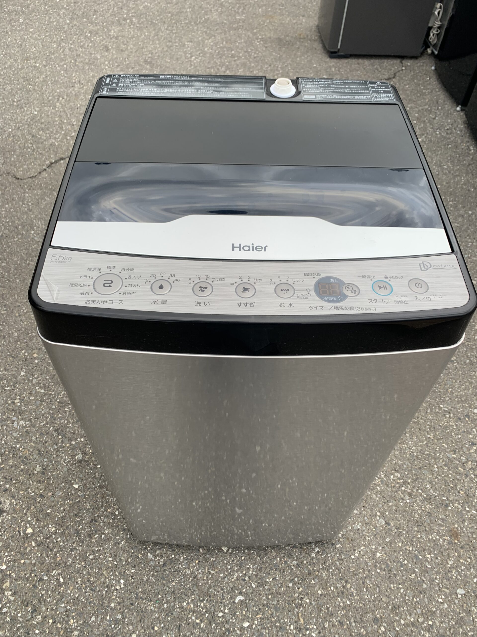 全自動洗濯機【5.5㎏】Haier AW-6D6 2021年製