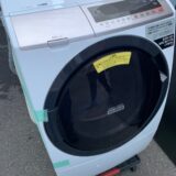 埼玉県川口市でドラム式洗濯機(HITACHI BD-SV110CL 風アイロンビッグドラム 洗濯11.0kg 乾燥6.0kg 2018年製)を出張買取しました！