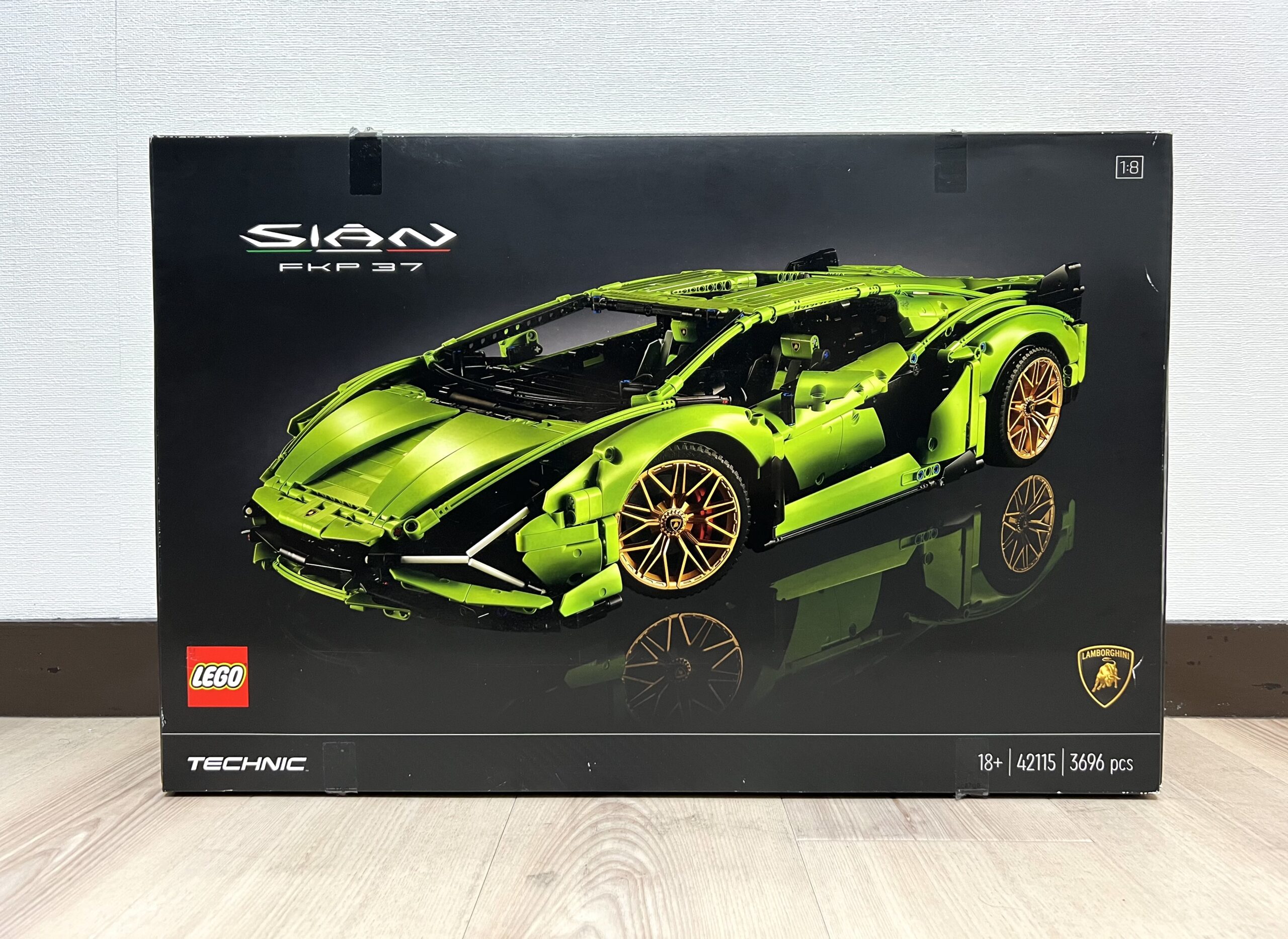 レゴ　テクニック　ランボルギーニ　シアン　FKP37  42115 ランボルギーニ×レゴ、3696ピースでスーパースポーツカーを再現する