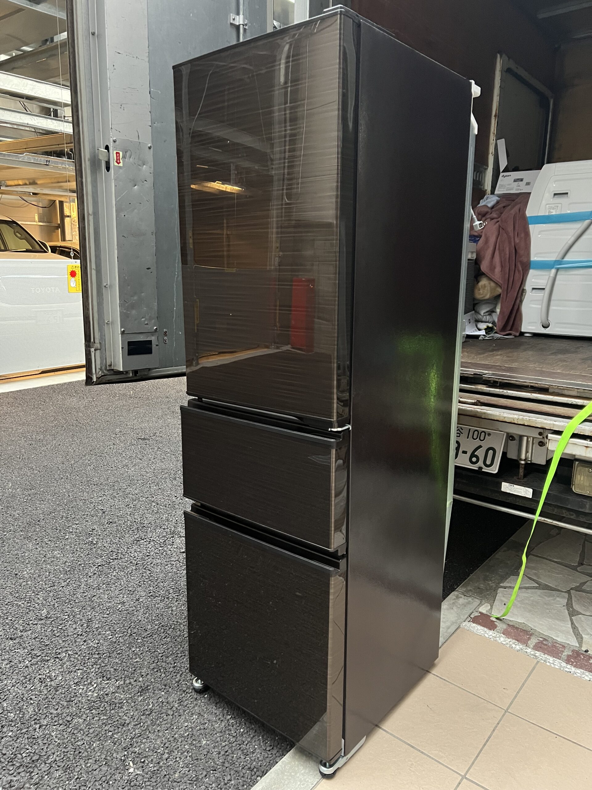 MITSUBISHI 3ドア冷蔵庫 MR-CX30BKG-BR 2022年製を出張買取しました