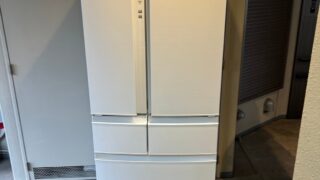 6ドア冷蔵庫 MITSUBISHI MR-R46J-W 2023年製買取、出張買取