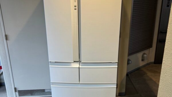 6ドア冷蔵庫 MITSUBISHI MR-R46J-Wを出張買取！冷蔵庫買取