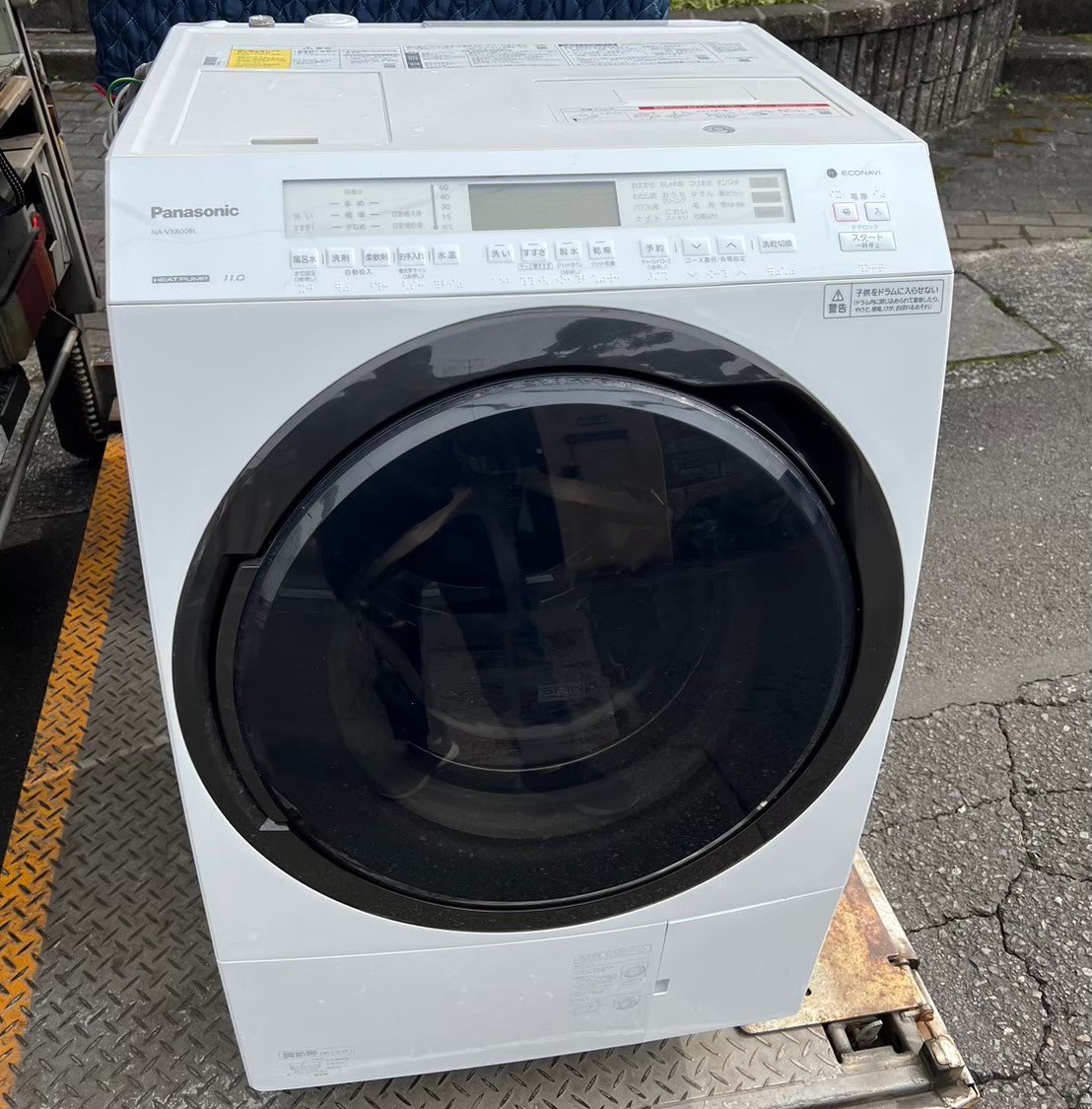 ドラム式洗濯機 Panasonic NA-VX800BLを買取！ドラム式洗濯機買取