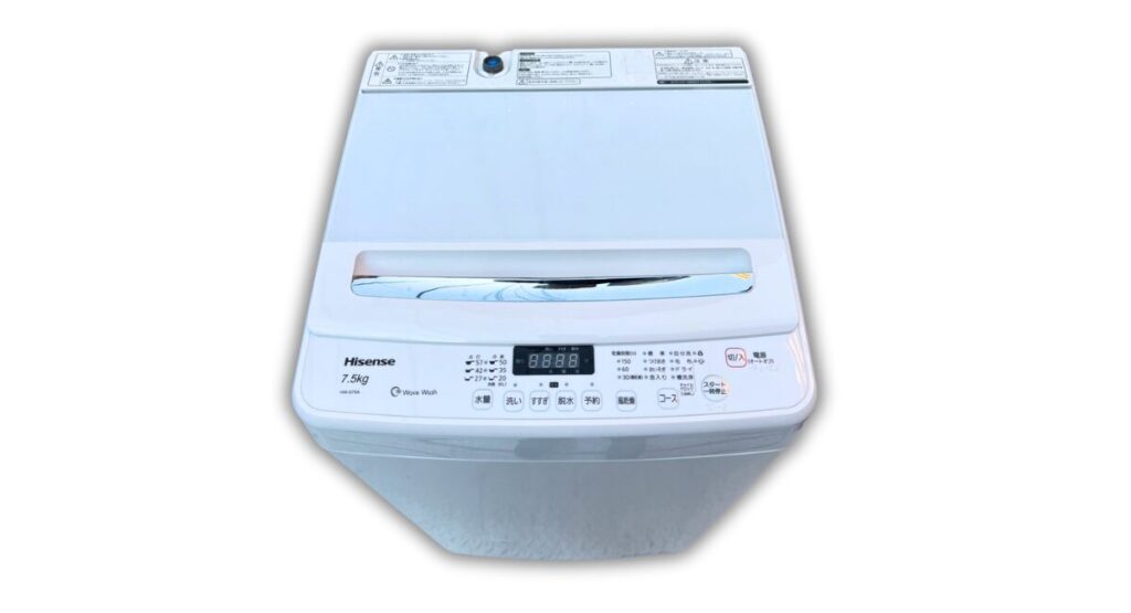 美品】Hisense 洗濯機 57L 使用1年 HW-G75A 使用1年