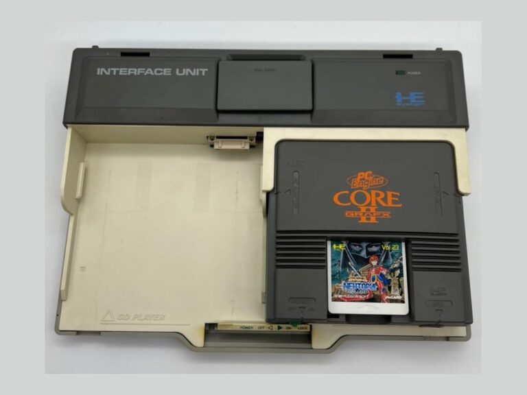 インターフェイスユニットに載せたPCエンジンコアグラフィックスⅡ