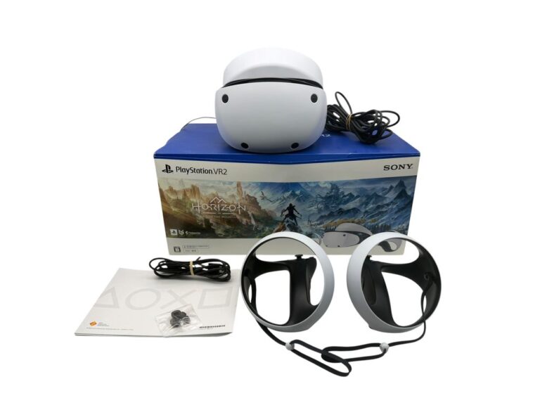 PlayStation VR2の本体・Senseコントローラー・元箱