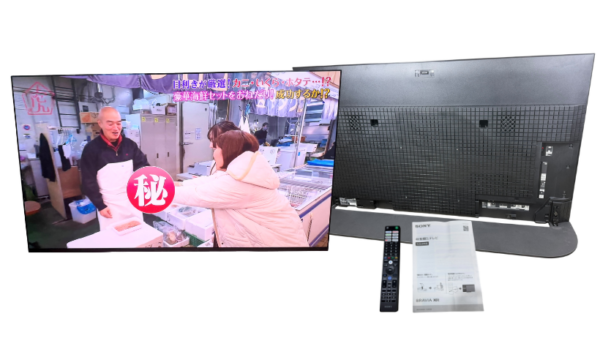 SONY 65インチ4K有機ELテレビ XRJ-65A95Kを川崎市で買取！
