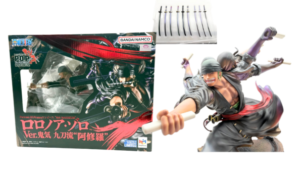 ワンピース P.O.P ロロノア・ゾロ Ver.鬼気 九刀流 阿修羅買取！フィギュア買取